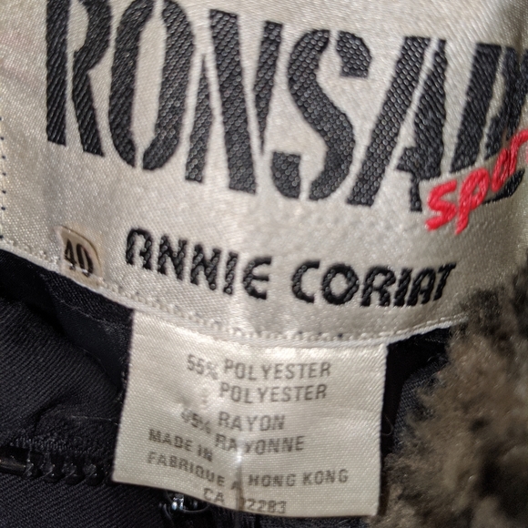 Jean claude poitras | vintage leopard trim coat - Picture 3 of 3